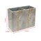 Resin Toothbrush Holder | Compact Multi-Slot Holder for Toothbrushes,Razors & Makeup Accessories | Marble Finish